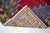 1960s Hand-Knotted Turkish Rug Runner. Tribal Short Runner Rug 3′ × 9′8″ For Sale - Image 16 of 16