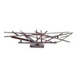 1960s Large Modernist Steel Sculpture For Sale