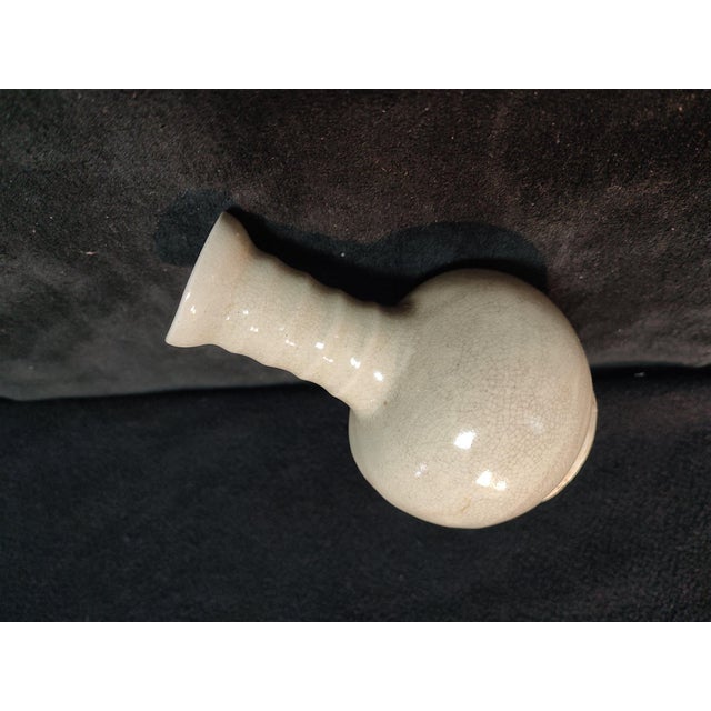 White Chinese Ceramic Vase,Hutian Ware White Glaze Porcelain Vase For Sale - Image 8 of 10