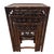 This item is a set of antique Chinese nest of four nesting tables, crafted from fine dark hardwoods in about early 20th...