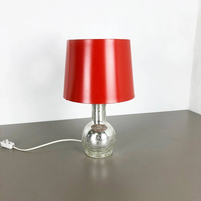 This fantastic table light was designed by Uno & Östen Kristiansson and produced in 1960s in Sweden by Luxus Vittsjö. The...