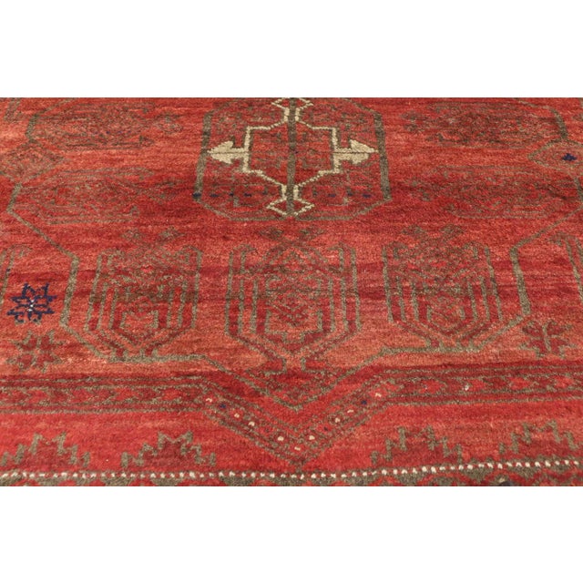 Vintage Persian Baluch Hallway Runner - 03'10 X 08'09 For Sale - Image 4 of 9