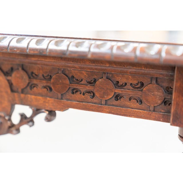 Small 19th Century Style Desk, 1890s For Sale - Image 11 of 17