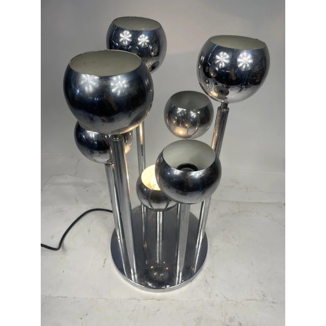 Table Lamp in the style of Reggiani, 1970s For Sale - Image 3 of 13