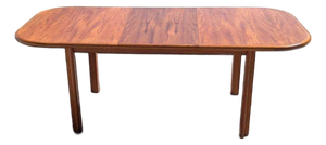Danish Mid-Century Teak Butterfly-Leaf Dining Table, Mid-Century Modern, Scandinavian