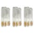 Mid-Century Modern Italian Amber Murano Wall Sconces from Mazzega, 1970s, Set of 3 For Sale - Image 11 of 11