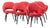 Eero Saarinen for Knoll Mid Century Bentwood Executive Dining Chairs - Set of 6 For Sale