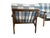 1970s Pair of Mid-Century Lounge Chairs With Paddle Arms and Slat Back For Sale - Image 5 of 6