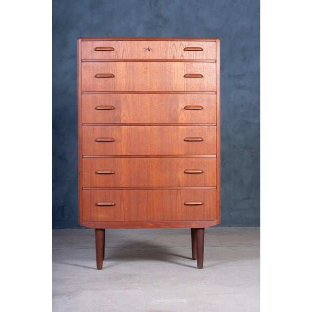 1960s Danish Teak Chest of Drawers from Ølholm Møbelfabrik, 1960s For Sale - Image 5 of 10