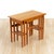 Brown 1960s Danish Modern Teak Nesting Tables For Sale - Image 8 of 10