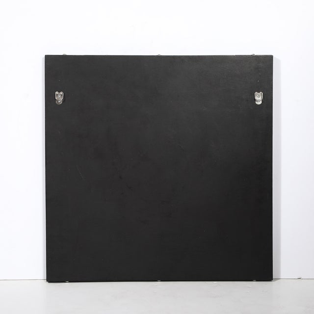 Art Deco Machine Age Tri-Panel Vitrolite Mirror For Sale - Image 10 of 11