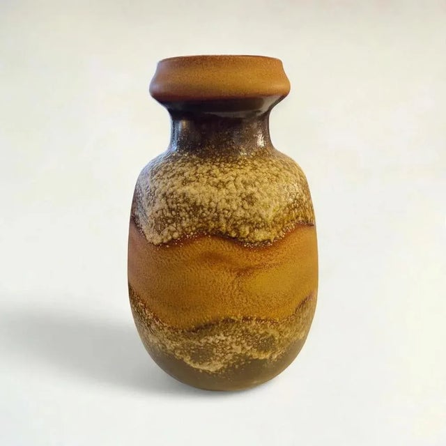 Large Fat Lava Vase from Dümler & Breiden, 1960s For Sale - Image 6 of 6
