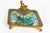 Gilded Bronze and Enameled Earthenware Inkstand For Sale - Image 5 of 10