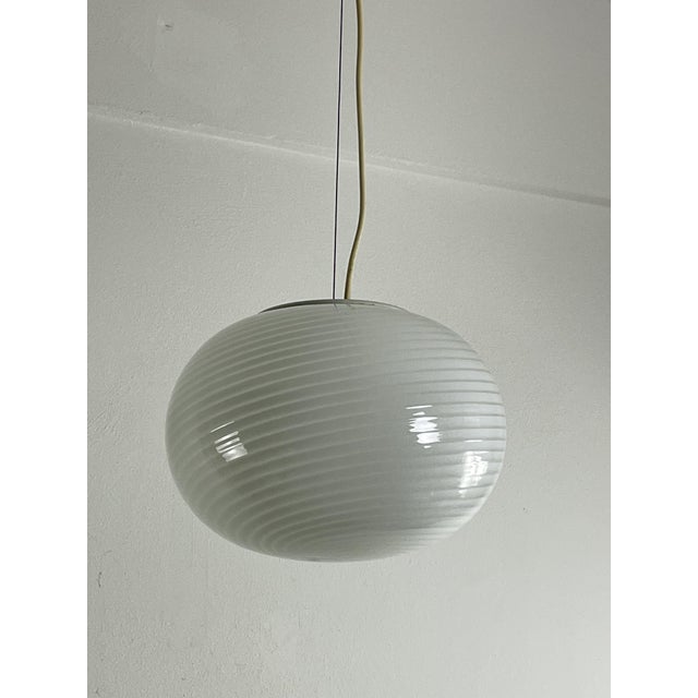 Murano Glass Spiral Pendant Lamp from De Majo, 1960s For Sale - Image 11 of 16