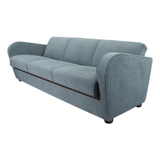 Art Deco Sofa attributed to Halabala, 1930s For Sale