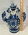 Vintage Gzhel Porcelain of Russia Coat of Arm Double Headed Eagle Hand Painted Decanter For Sale In Los Angeles - Image 6 of 7