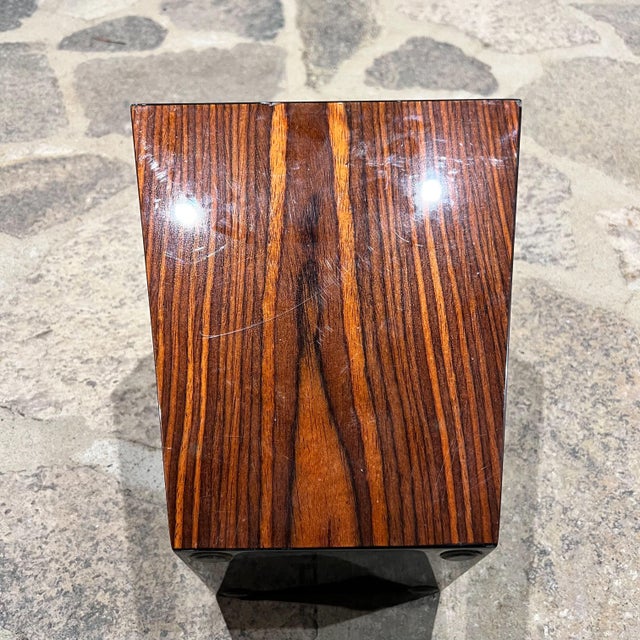 Wood 1970s MCM Walnut Wood Planter Box Jardiniere Waste Basket For Sale - Image 7 of 9