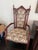 Traditional 2 Antique Carved Wood Upholstered Armchairs For Sale - Image 3 of 7