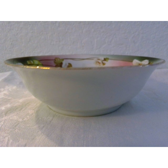 Victorian Antique Mz Austria Gardenia Porcelain Serving Set, C. 1884 - 1909 For Sale - Image 3 of 7