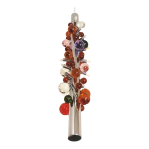 Contemporary Multicolour “Cactus” Murano Glass Sputnik Chandelier