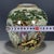 Chinese Vintage Chinese Celadon Famille Rose "Crane & Pine" Jar With Marchant London Label For Sale - Image 3 of 9