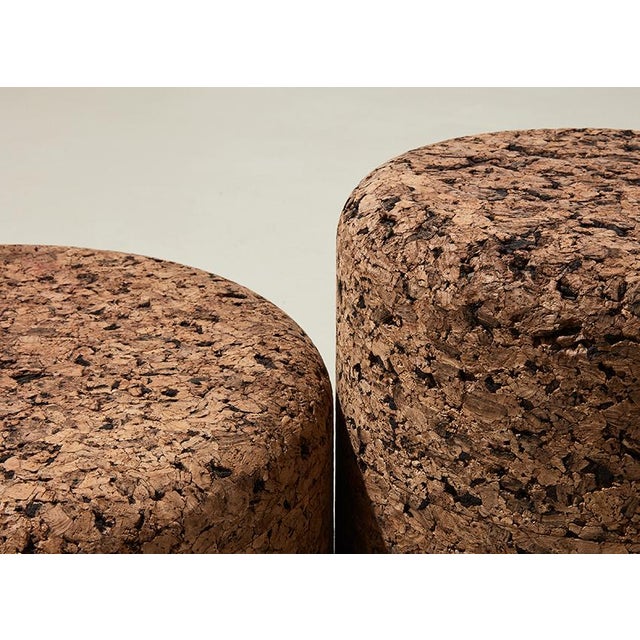 Jasper Morrison Corks Ottomans by Jasper Morrison for Moooi, 2002, Set of 2 For Sale - Image 4 of 8