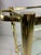 Brass Mid-Century Design Institute of America Brass and Glass Bar Trolley For Sale - Image 8 of 11