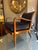 Cherrywood Chairs with Black Velvet Cushions, 1940, Set of 2 For Sale - Image 10 of 17