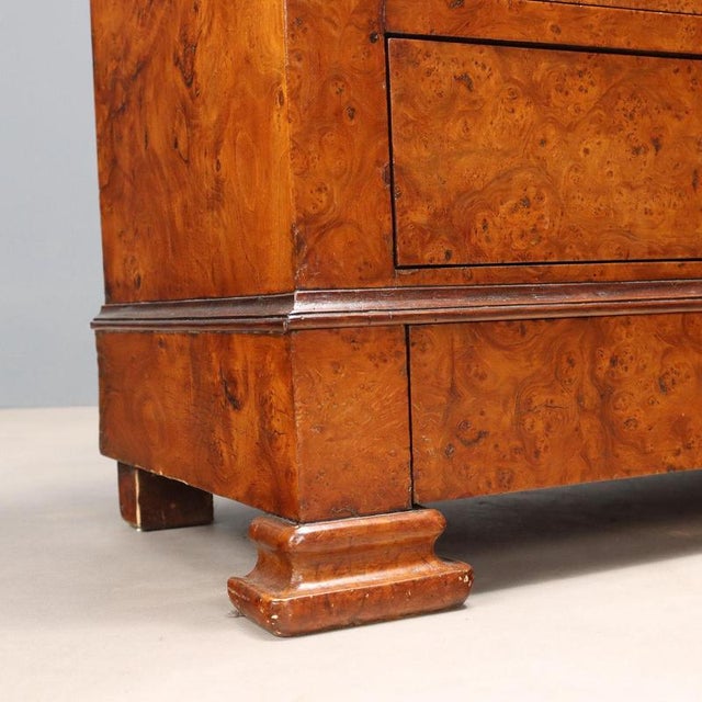 Northern French Secretaire in Elm For Sale - Image 9 of 12