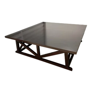 Victoria Hagen Large Mahogany Coffee Table “The Stuart”