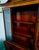 English Drexel Heritage Federal Revival Mahogany China Cabinet / Display Hutch Circa 1950-1955 For Sale - Image 3 of 12