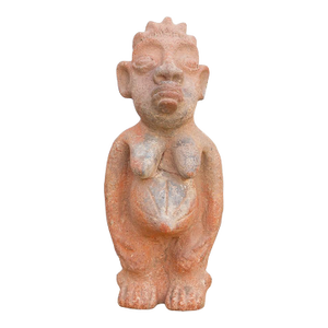 Antique Terracotta Nok Female Fertility Figure