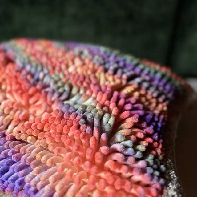 Iggy Cushion by Sohil Design For Sale - Image 6 of 7