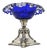 Antique Fruit Plate in Silver, 1800s For Sale