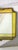 Canary Yellow Italian Giltwood Wall Mirror With Canary‑Yellow Border, Rococo Style For Sale - Image 8 of 11
