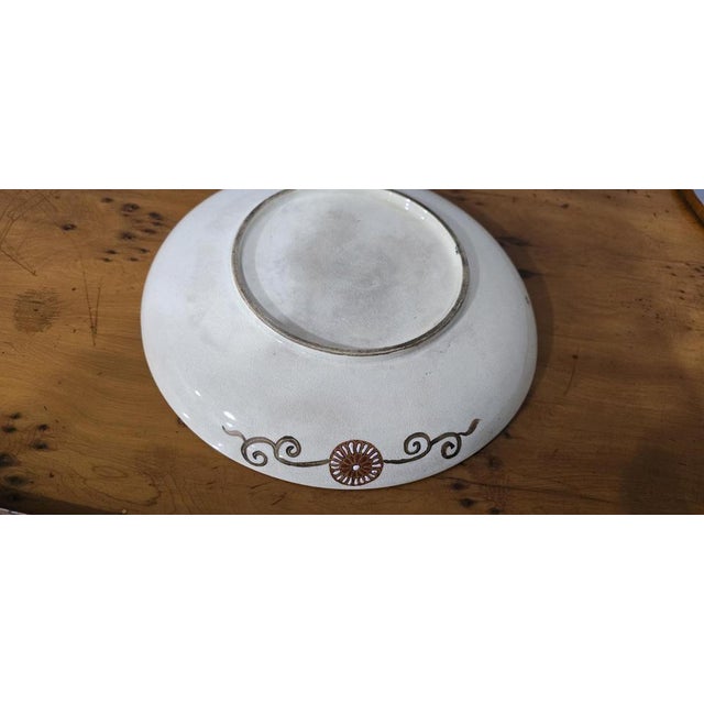 Satsuma Ceramic Charger, Japan For Sale - Image 5 of 6
