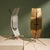 Sculptural Table or Wall Lamps in Brass and Perforated Metal by Gastone Colliva, Italy, 1950s, Set of 2 For Sale - Image 9 of 10