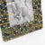 Glass Murano Art Glass Picture Frame with Multicolor Murrine For Sale - Image 7 of 9