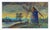 Impressionist Inlet and Windmill Landscape by William Walker Alexander For Sale - Image 3 of 5