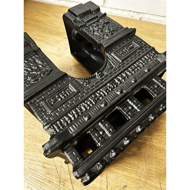 Ebony 1960 Grand Tour Style Arc De Triomphe For Sale - Image 8 of 9