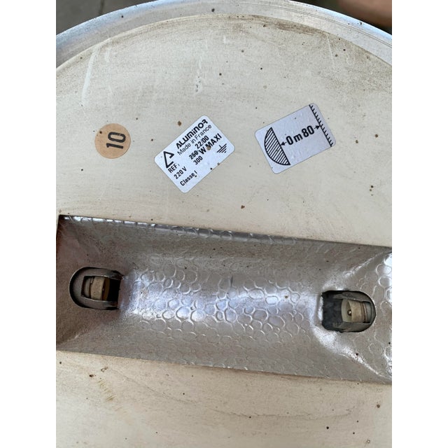 Vintage Lib Floor Lamp by Aluminor For Sale - Image 9 of 9