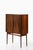 Bar cabinet in dark rosewood, glass and steel by torbjørn afdal, 1960's additional information: material: rosewood, glass...