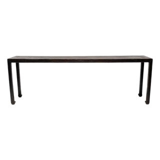 Chinese in-the-Manner-of-Ming Console Table, C. 1800 For Sale