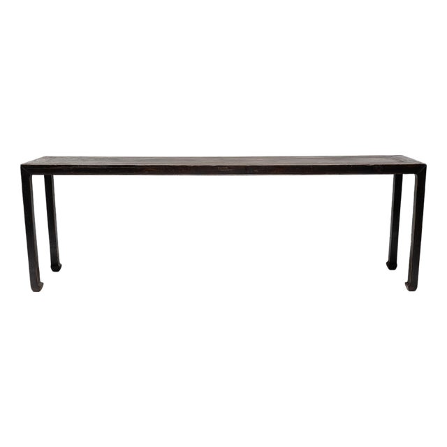 Chinese in-the-Manner-of-Ming Console Table, C. 1800 For Sale