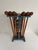 Vintage Six-Player Wooden Croquet Set With Original Painted Storage Stand, 1960s For Sale - Image 9 of 11