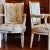 Neoclassical Pair of Swedish Gustavian Style Painted and Gilt Neoclassical Style Armchairs For Sale - Image 3 of 12