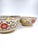 Set of 4 Hand-Painted Bat Trang Vietnamese Ceramic Soup Bowls With Floral Motifs For Sale - Image 10 of 13