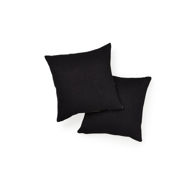 Schumacher Schumacher Chiang Mai Dragon Pillow in Smoke For Sale - Image 4 of 7