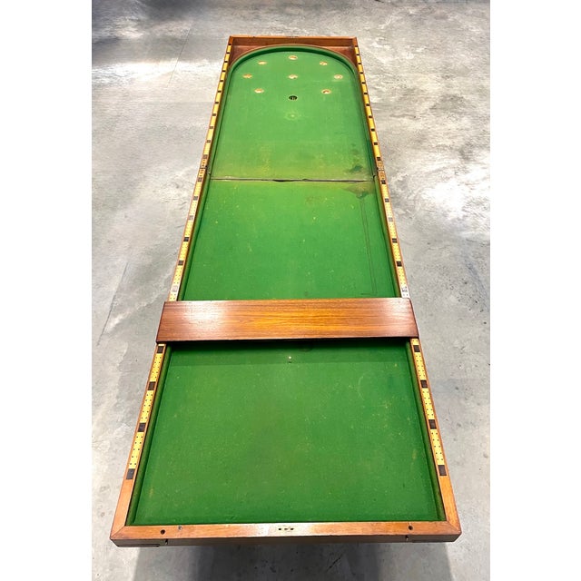 Antique Folding Long Bagatelle Coffee Table For Sale In Atlanta - Image 6 of 10