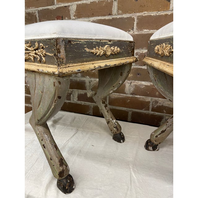 Italian 19th Century Italian Neoclassical Benches For Sale - Image 3 of 8